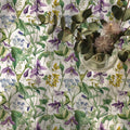 Покривка за маса от 100% лен Wild Flowers Meadow 140x250