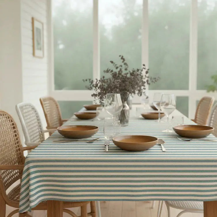 Синя покривка Horizon 140x140см